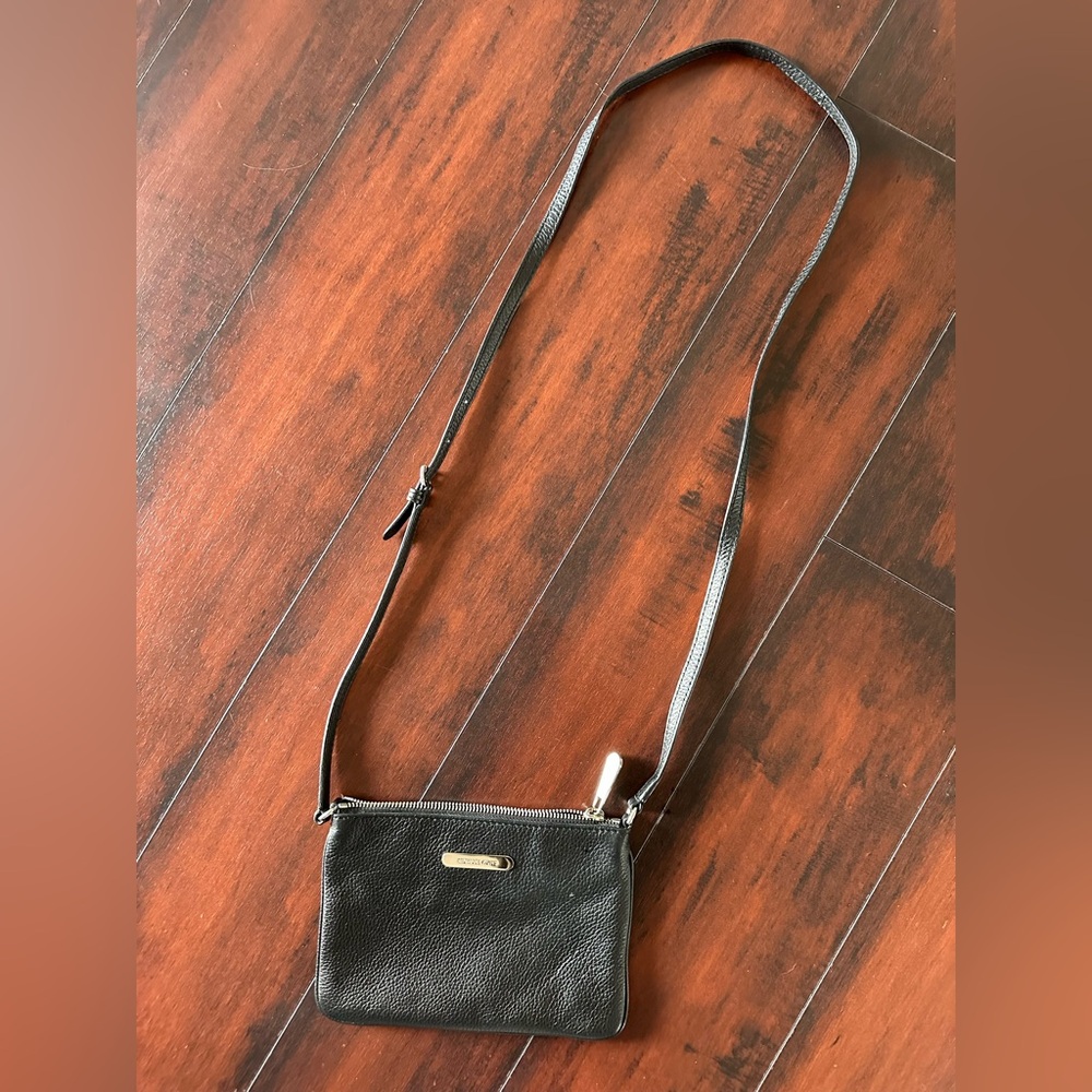 Michael Kors Black Pebble Leather Purse